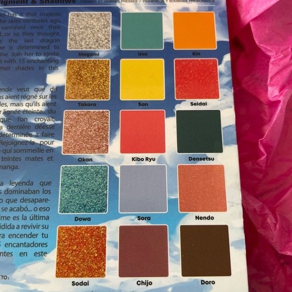 Other - Anime Girl Dragon Eyeshadow Palette | Adventures of Rudeko, Manga, Fandom